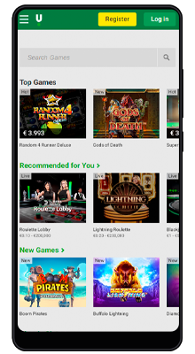 casino in unibet mobile application for android