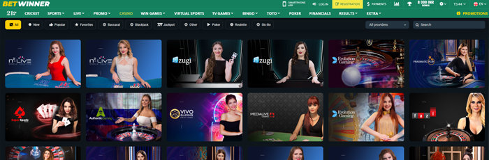 betwinner online casino