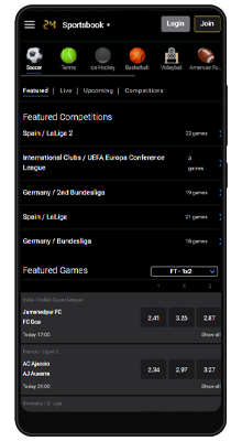 24 betting mobile app