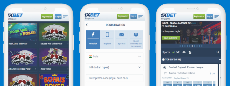 1xbet mobile version