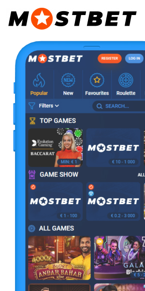 mostbet live dealer