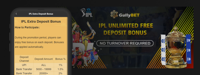 gullybet welcome bonus